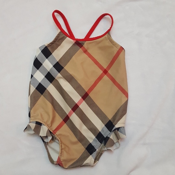 burberry baby swimsuit